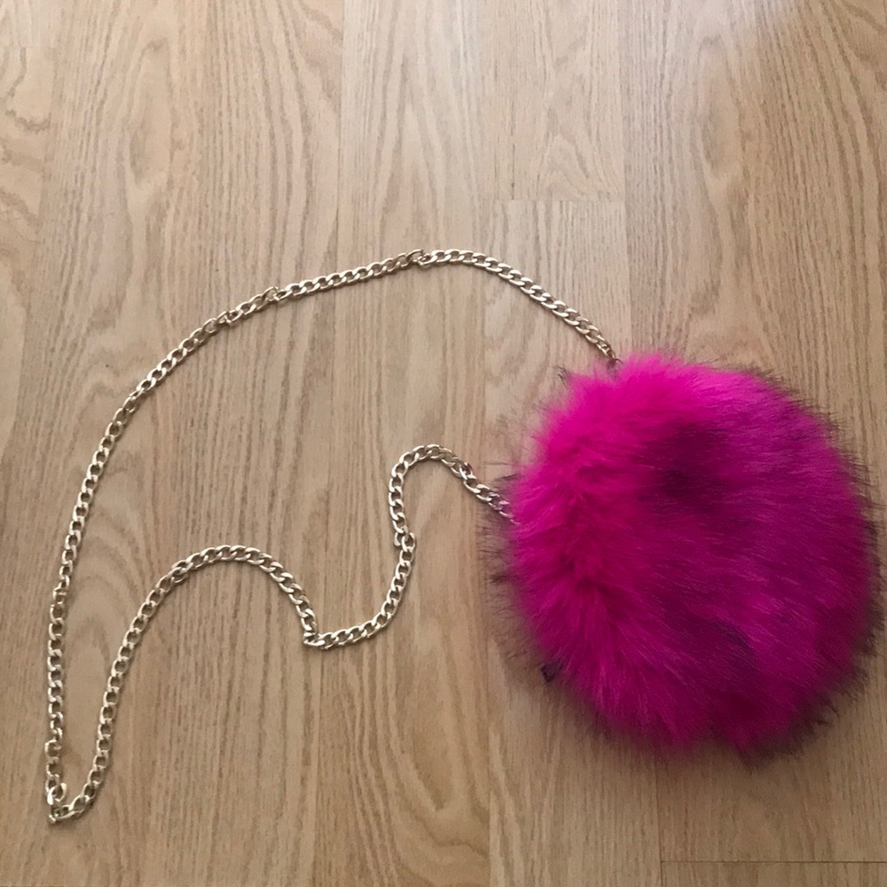 💓Pink Fur Crossbody💓